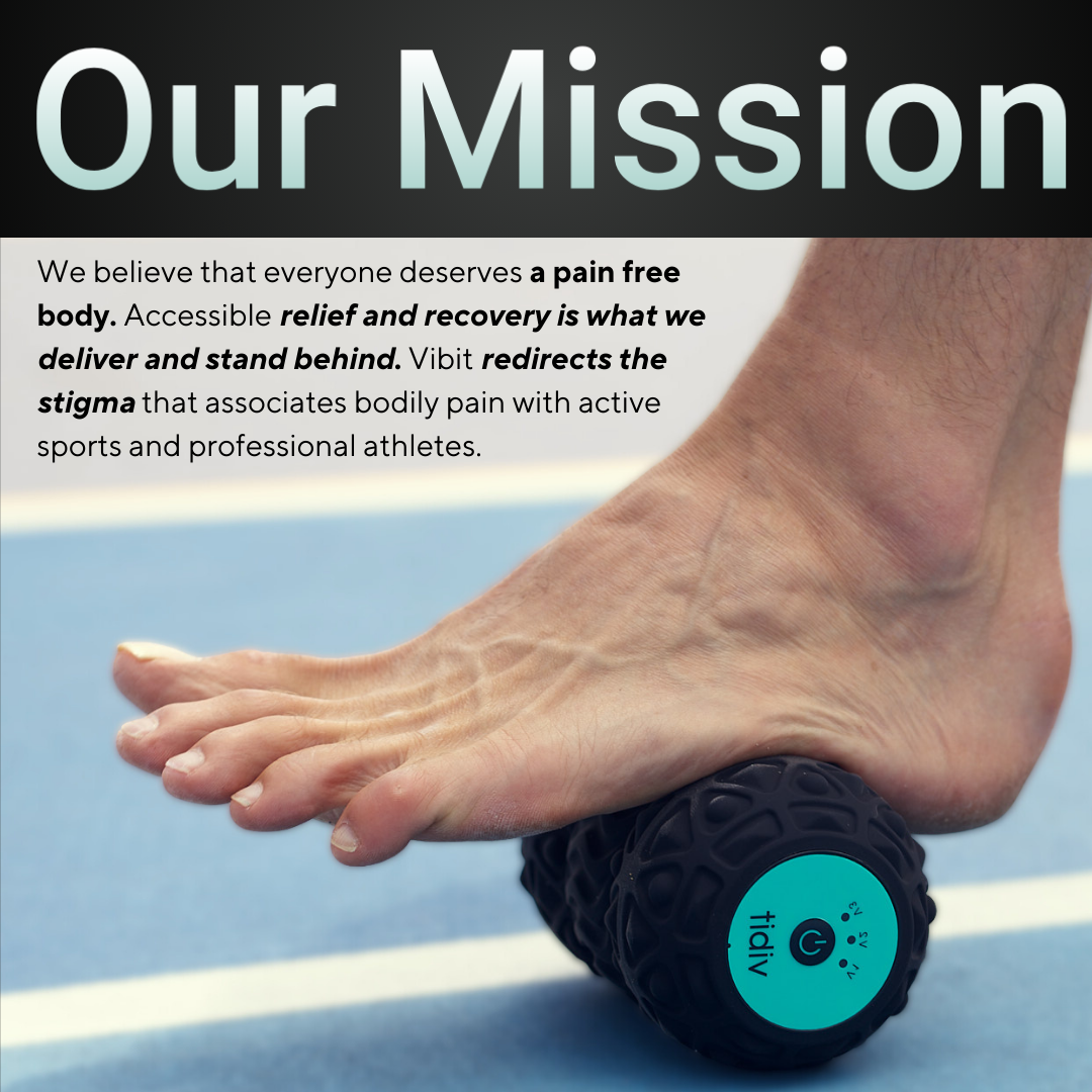 Vibit ROLL - Portable Vibrating Massage Roller
