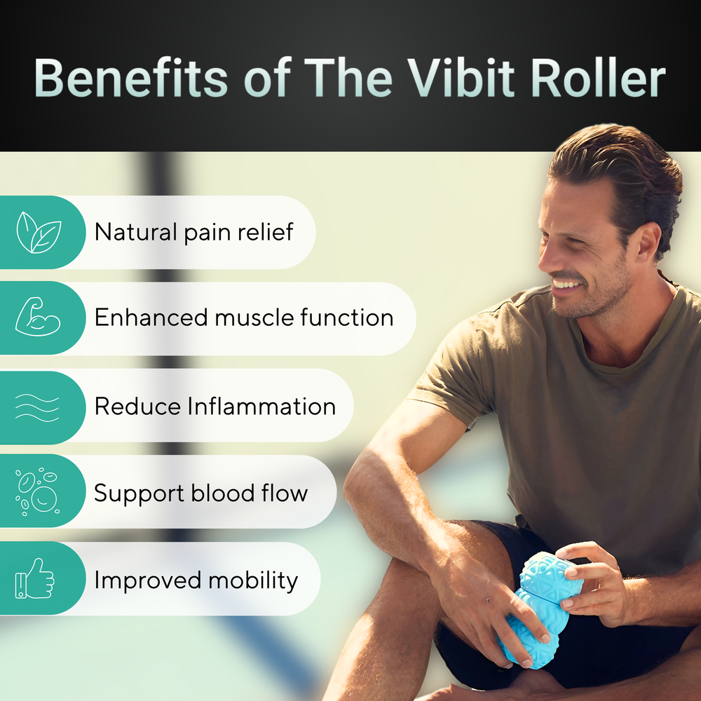 Australia's Best Vibrating Massage Roller Relieve Foot & Muscle Pain | Vibit Australia's Best Vibrating Massage Roller Relieve Foot & Muscle Pain | Vibit