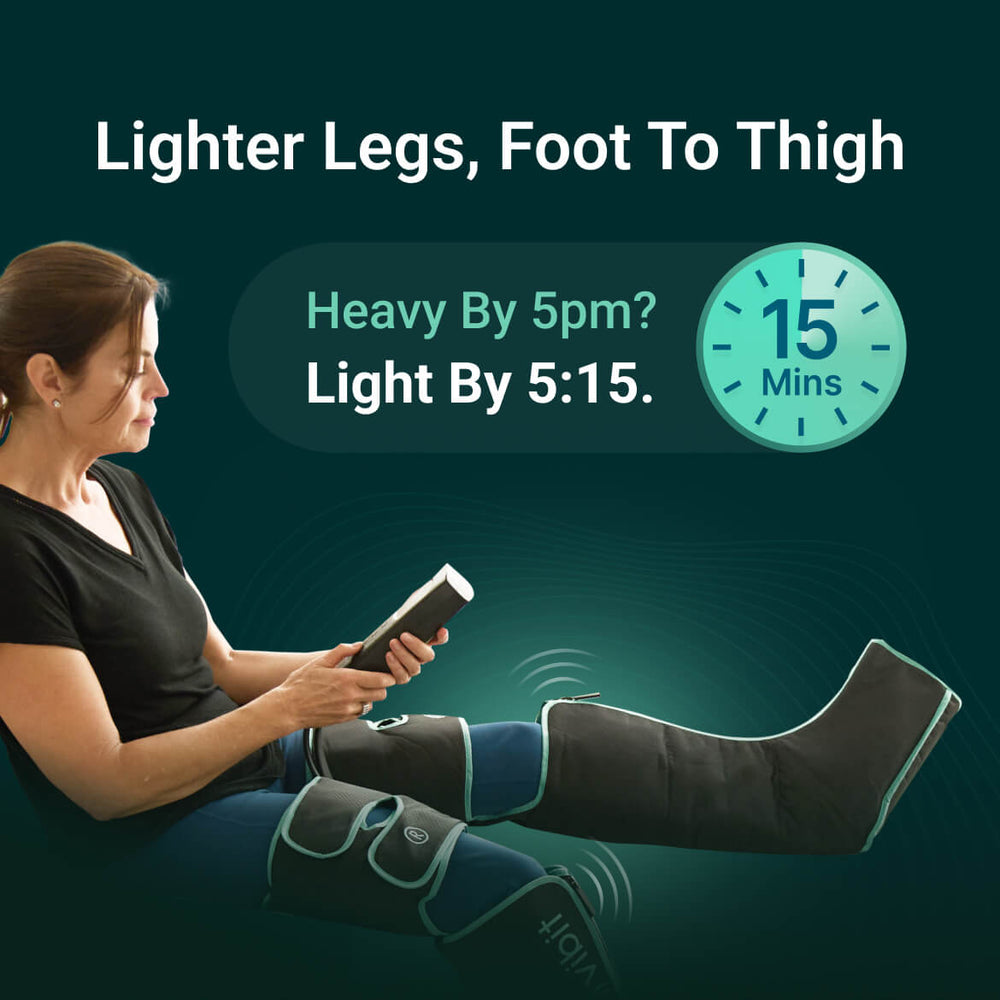 Vibit FlowBoots - Wireless Heating + Compression Boots