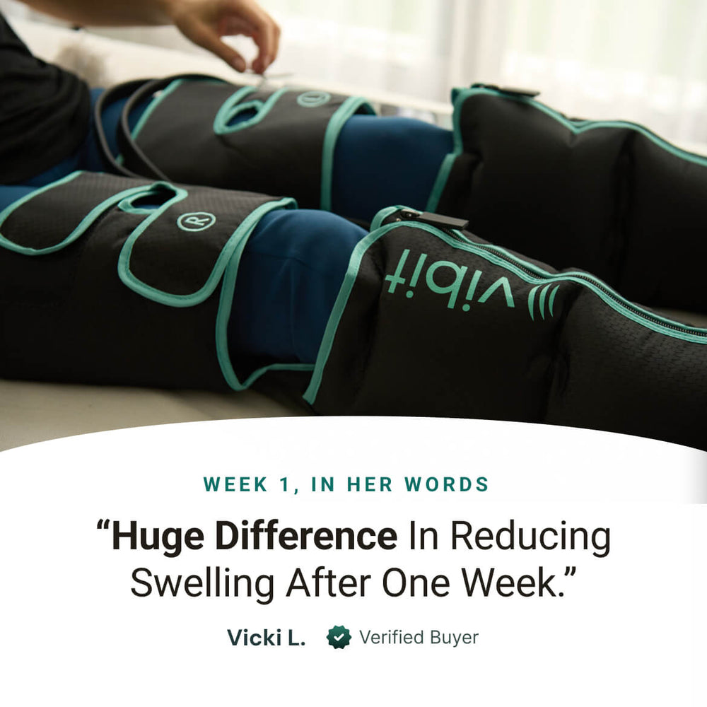 Vibit FlowBoots - Wireless Heating + Compression Boots